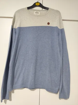 Jersey Springfield Gris y Azul Talla S