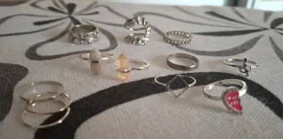 Lote Anillos Ajustables Diseño