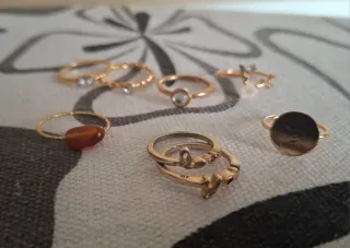 Lote Anillos Ajustables Diseño