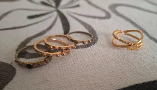 Lote Anillos Ajustables Diseño