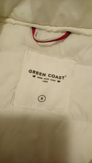 Chaqueta plumífero ligero blanca