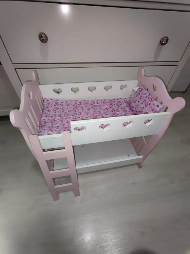 Berço litera para bonecas