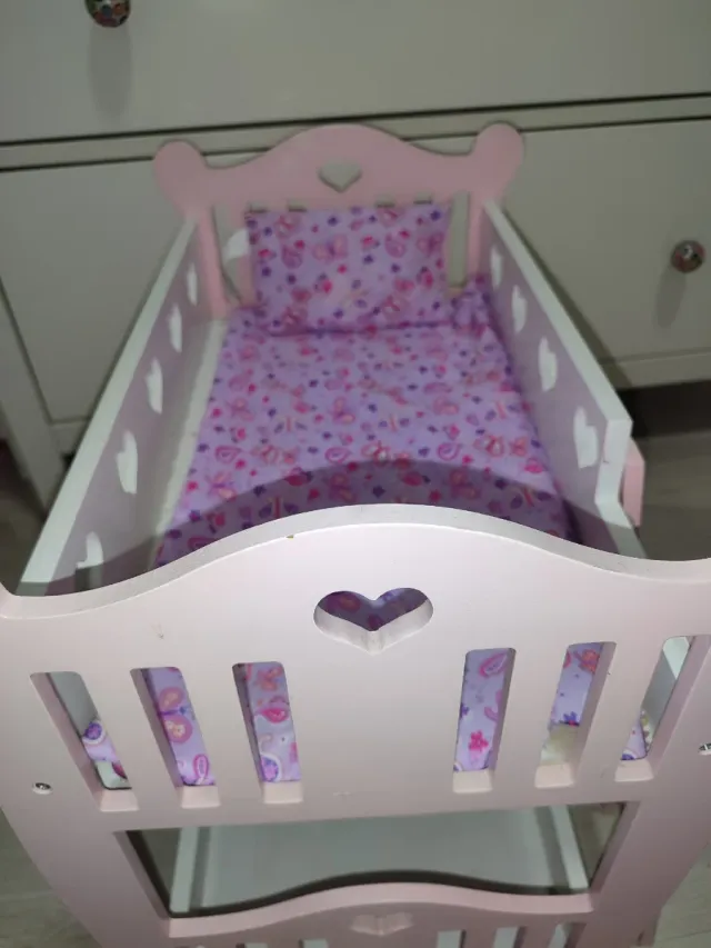 Berço litera para bonecas