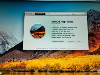 Portátil Apple MacBook Pro Plata