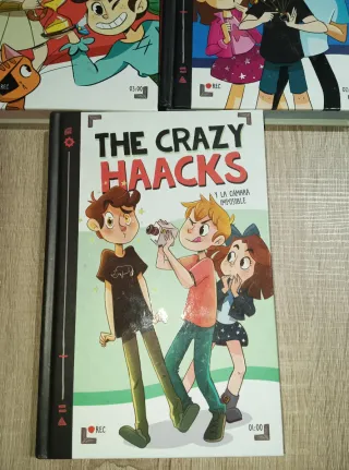 Lote de tres libros The crazy haacks
