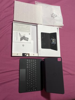 Teclado HOU iPad Air 13 y Pro 12.9 Negro