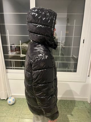 Anorak Negro Estilo Moncler Talla S