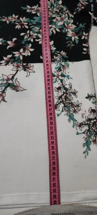 Camiseta Festa Mujer Estampado Floral. Talla 48