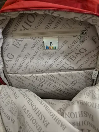 Mochila BSTO Roja Unisex Nueva