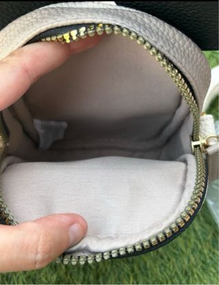 Bolsito Mickey Disney Beige y Negro