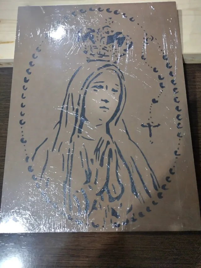 Pirografía Religiosa Jesús 30x40