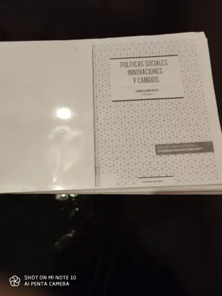 Políticas sociales innovaciones y cambios