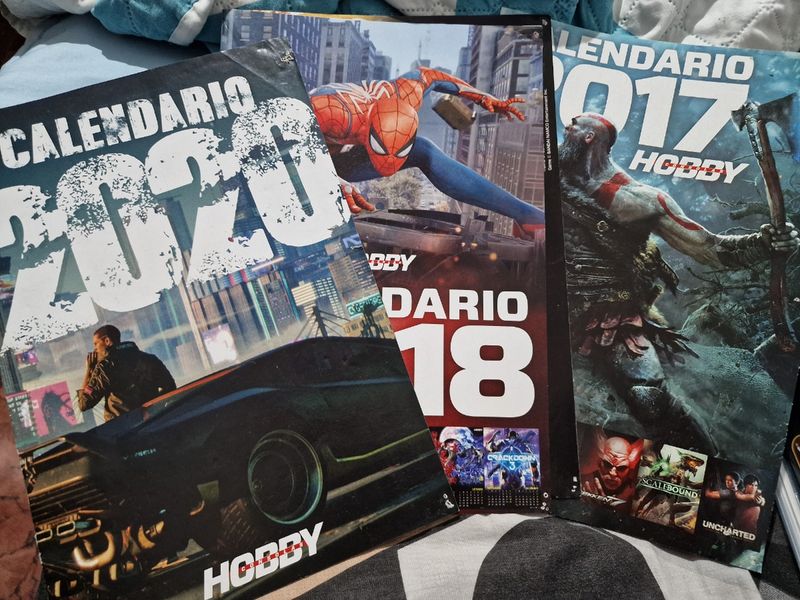 Imagen de Calendarios Hobby Consolas 2017, 2018, 2020