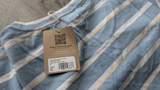 Vestido Patagonia Rayas Azul y Blanco