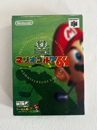 Mario Golf 64 Nintendo N64 Juego Deporte