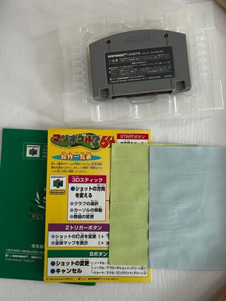 Mario Golf 64 Nintendo N64 Juego Deporte