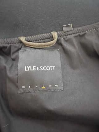 Cazadora Bomber Lyle & Scott Verde y Negra