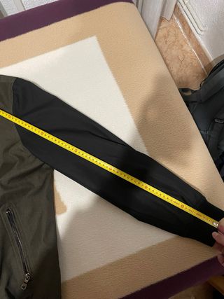 Cazadora Bomber Lyle & Scott Verde y Negra