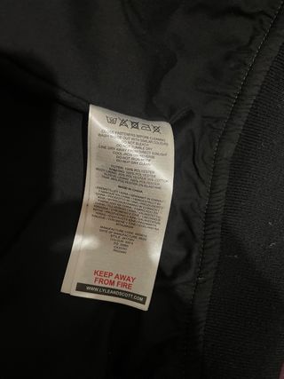 Cazadora Bomber Lyle & Scott Verde y Negra