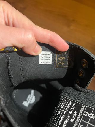 Botas Dr. Martens Plataforma Talla 37