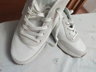 Zapatillas Mujer Talla 40-41 Blancas