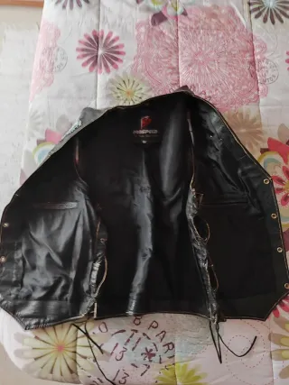 Chaleco de cuero PROSPEED Talla XXL
