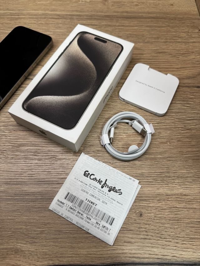 iPhone 15 Pro Max 512GB titanio natural