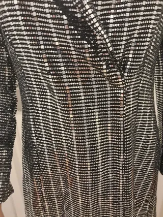 Vestido Lentejuelas Zara