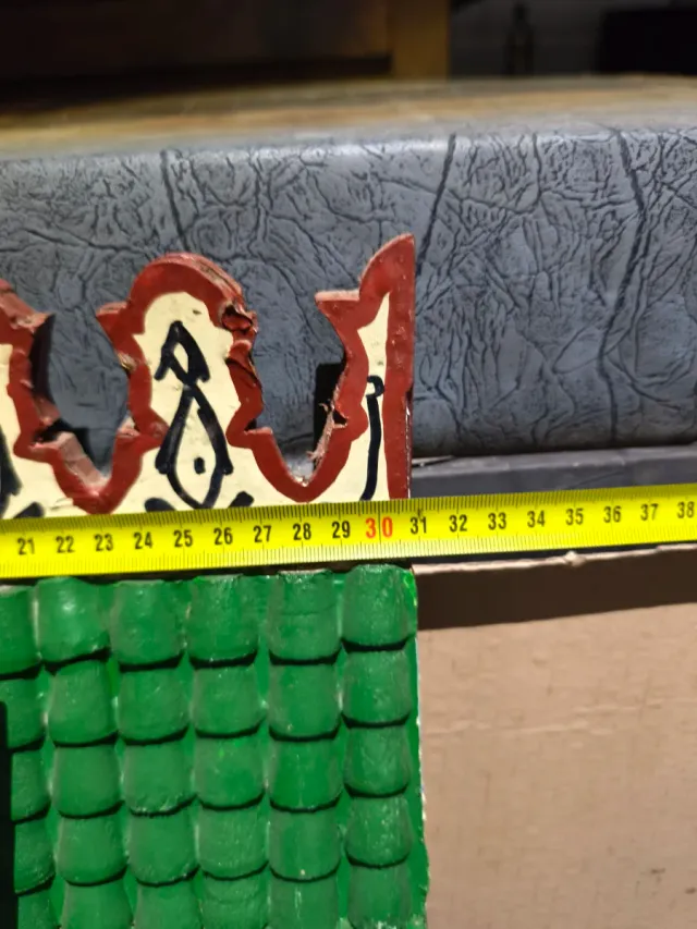 Espelho antigo feito à mão