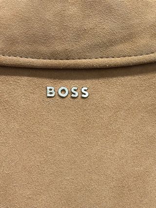 Chaqueta cuero de ante Hugo Boss