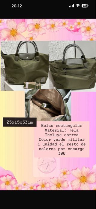 liquidación bolsos
