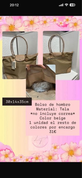 liquidación bolsos