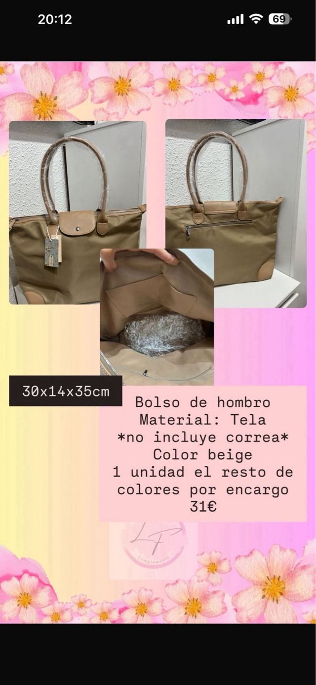 liquidación bolsos