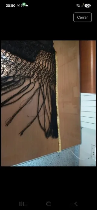 Manton de Manila bordado 1,50x1,50