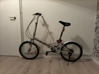 Bicicleta Plegable Romester Plata