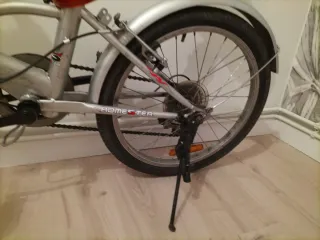 Bicicleta Plegable Romester Plata