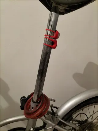 Bicicleta Plegable Romester Plata