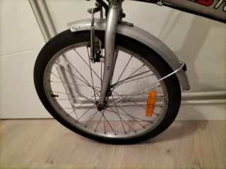 Bicicleta Plegable Romester Plata