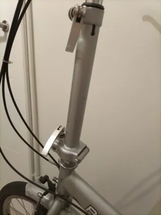 Bicicleta Plegable Romester Plata