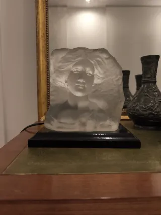 Lámpara mesa Art Nouveau