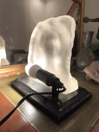 Lámpara mesa Art Nouveau