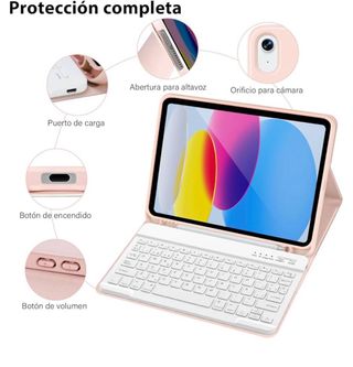 Funda iPad 10ª Gen 10.9 Rosa