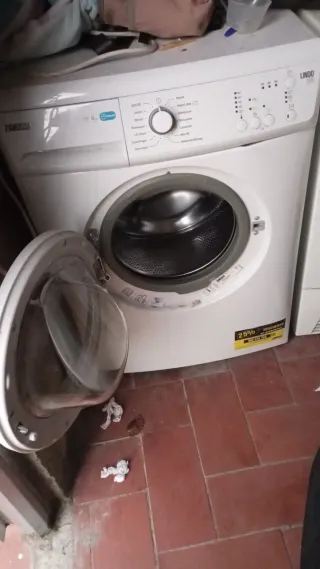 Lavadora Zanussi Blanca