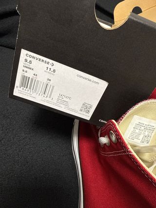 Zapatillas Converse Rojas