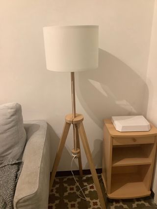 Lámpara de pie trípode Ikea Lauters