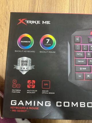 Teclado y Mouse Gaming Xtrike Me