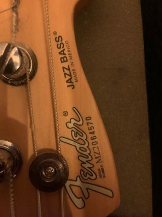 Bajo Fender Jazz Bass MEX