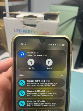 Auriculares Inalámbricos JBL Negros