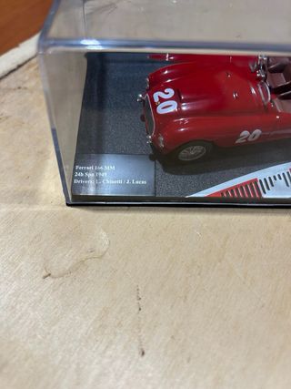 Modellino Ferrari 166 MM 24h Spa 1949