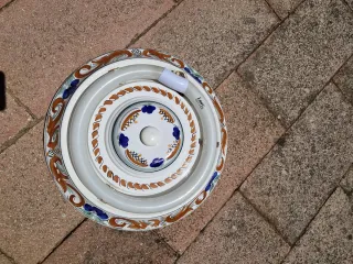 Lámpara de techo cerámica decorada, de cocina